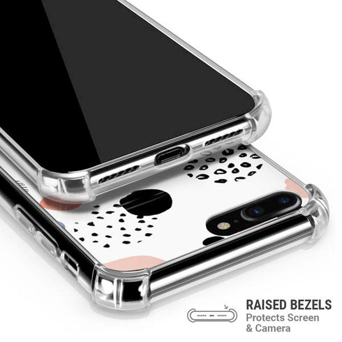 Patterned Dots iPhone 7/8 Plus Clear Case