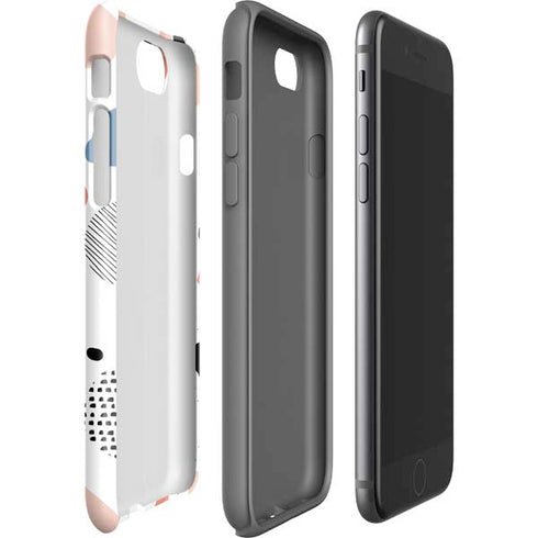 Patterned Dots iPhone SE (2nd & 3rd Gen) Pro Case