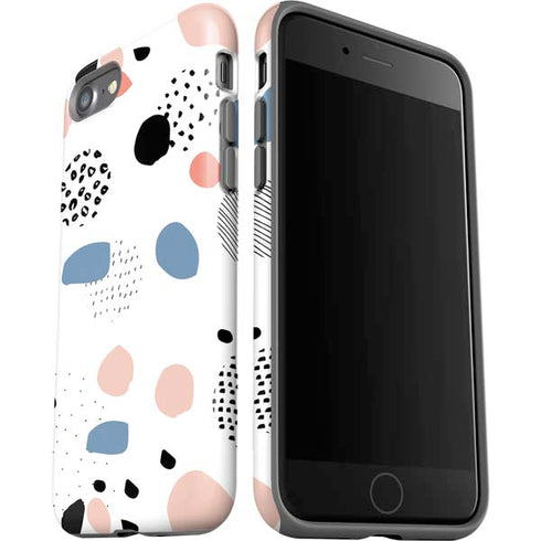 Patterned Dots iPhone SE (2nd & 3rd Gen) Pro Case