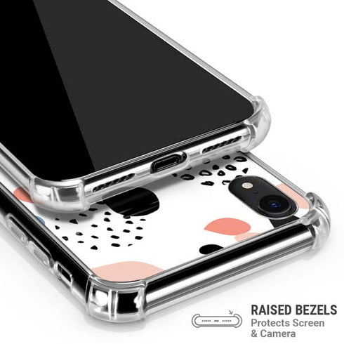 Patterned Dots iPhone XR Clear Case
