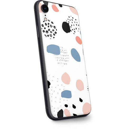 Patterned Dots iPhone XR Skin