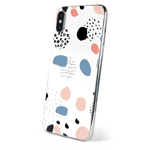 Patterned Dots iPhone XS Skin