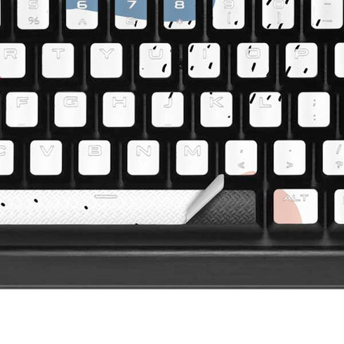 Patterned Dots K95 RGB PLATINUM Mechanical Gaming Keyboard Skin