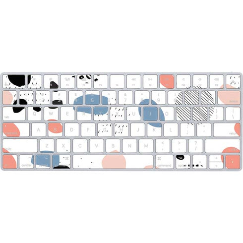 Patterned Dots Magic Keyboard Skin