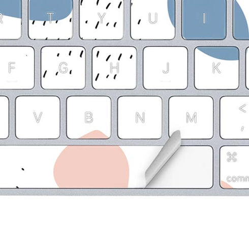 Patterned Dots Magic Keyboard Skin