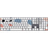 Patterned Dots Magic Keyboard with Numeric Keypad Skin