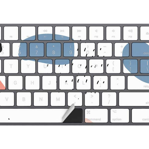 Patterned Dots Magic Keyboard with Numeric Keypad Skin