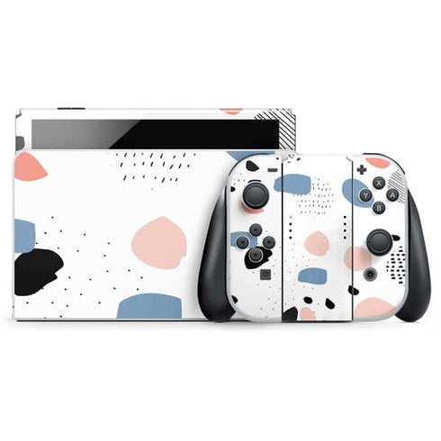 Patterned Dots Nintendo Switch OLED (2021) Skin