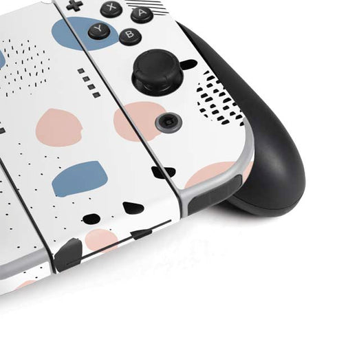Patterned Dots Nintendo Switch OLED (2021) Skin
