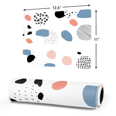 Patterned Dots Gaming Mouse Pad