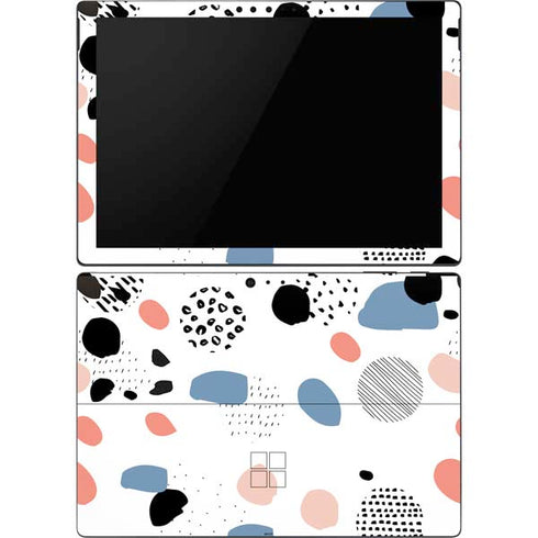 Patterned Dots Surface Pro 6 Skin
