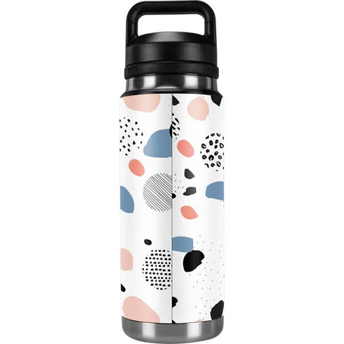 Patterned Dots YETI Rambler 26oz Bottle Skin