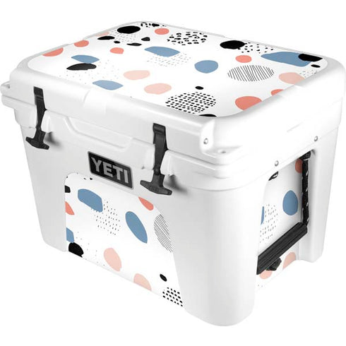 Patterned Dots YETI Tundra 35 Hard Cooler Skin