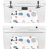 Patterned Dots YETI Tundra 75 Hard Cooler Skin