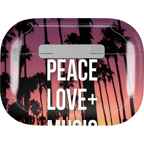 Peace Love And Music Apple AirPods Pro Skin