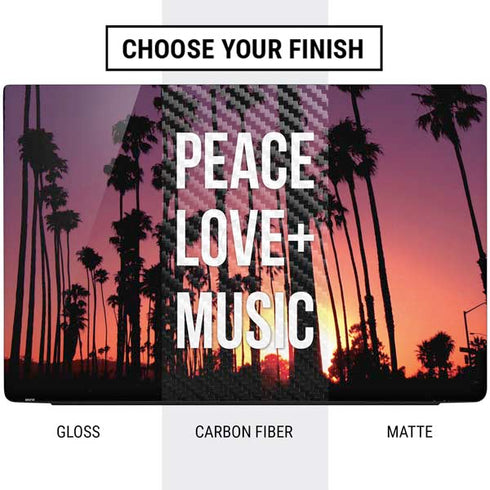 Peace Love And Music Dell Vostro Skin