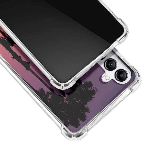 Peace Love And Music Galaxy A14 5G Clear Case