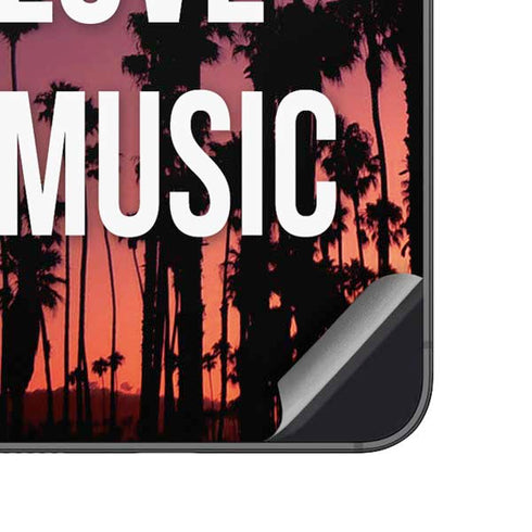 Peace Love And Music Galaxy A14 5G Skin