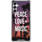 Peace Love And Music Galaxy A15 5G Clear Case