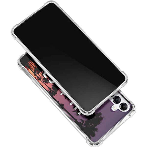 Peace Love And Music Galaxy A15 5G Clear Case