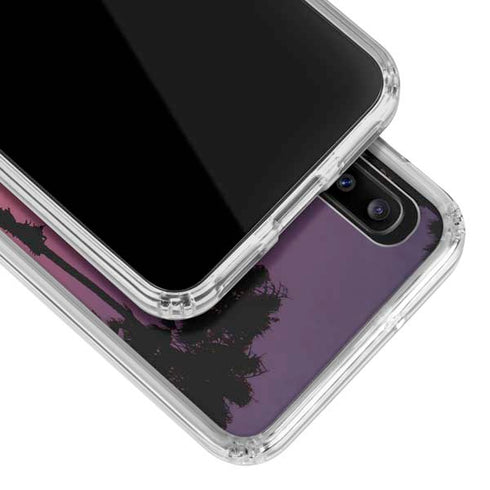 Peace Love And Music Galaxy A30 Clear Case