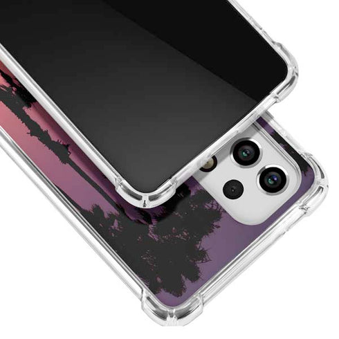 Peace Love And Music Galaxy A53 5G Clear Case