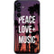 Peace Love And Music Galaxy A54 5G Skin