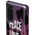 Peace Love And Music Galaxy Note20 5G Pro Case