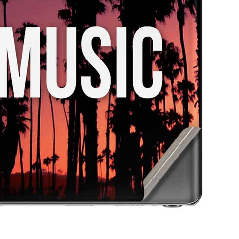 Peace Love And Music Galaxy Note20 5G Skin