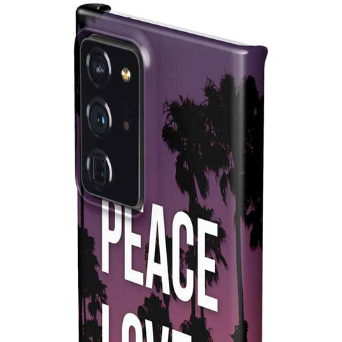 Peace Love And Music Galaxy Note20 Ultra 5G Lite Case