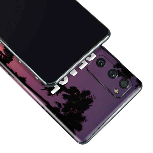 Peace Love And Music Galaxy S20 Fan Edition Skin
