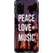 Peace Love And Music Galaxy S20 Plus Pro Case