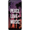 Peace Love And Music Galaxy S20 Plus Skin