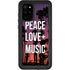 Peace Love And Music Galaxy S20 Plus Waterproof Case