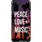 Peace Love And Music Galaxy S20 Pro Case