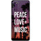 Peace Love And Music Galaxy S20 Skin