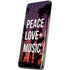 Peace Love And Music Galaxy S20 Skin