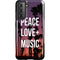 Peace Love And Music Galaxy S21 5G Pro Case