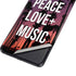 Peace Love And Music Galaxy S21 5G Skin