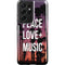 Peace Love And Music Galaxy S21 Ultra 5G Pro Case
