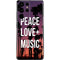 Peace Love And Music Galaxy S21 Ultra 5G Skin