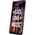 Peace Love And Music Galaxy S21 Ultra 5G Skin