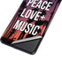 Peace Love And Music Galaxy S21 Ultra 5G Skin