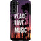 Peace Love And Music Galaxy S22 Plus Pro Case