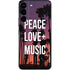 Peace Love And Music Galaxy S22 Skin