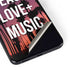 Peace Love And Music Galaxy S22 Skin