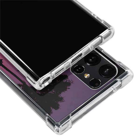 Peace Love And Music Galaxy S22 Ultra Clear Case