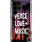 Peace Love And Music Galaxy S22 Ultra Pro Case