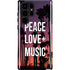 Peace Love And Music Galaxy S22 Ultra Pro Case