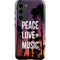 Peace Love And Music Galaxy S23 Plus Pro Case